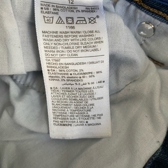 Youth Big Boys Straight Built In Flex Old Navy Jeans - Picture 3 of 9